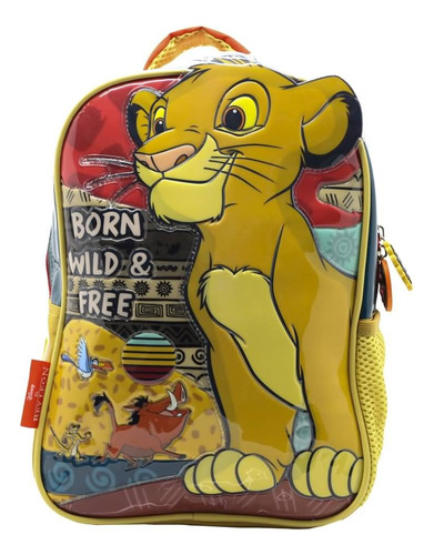 MOCHILA JARDIN ESPALDA 12 SIMBA REY LEON CRESKO