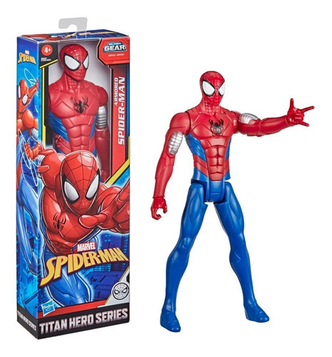 MUÑECO FIGURA DE ACCIÓN SPIDERMAN 29CM TITAN HERO HASBRO
