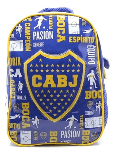 MOCHILA JARDÍN ESPALDA 12 BOCA JUNIORS XENEIZE PASION CRESKO