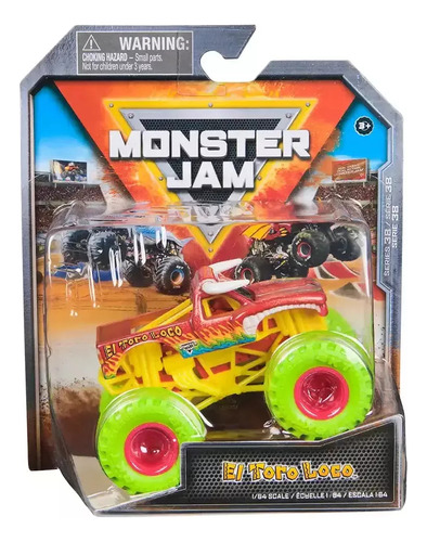 AUTO MONSTER JAM EL TORO LOCO 1:64 SPIN MASTER