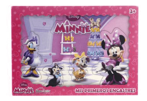 JUEGO DIDÁCTICO MIS PRIMEROS ENCASTRES MINNIE DISNEY