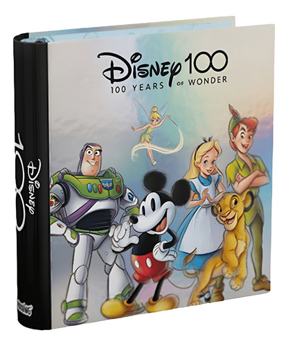 CARPETA ESCOLAR N3 3 ANILLOS 40CM DISNEY 100 AÑOS MOOVING