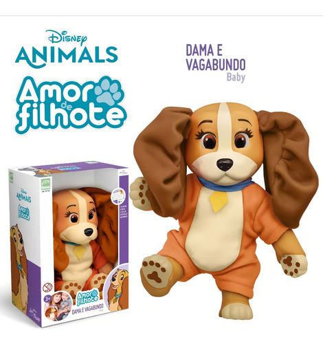 MUÑECA LA DAMA Y EL VAGABUNDO AMOR DE FILHOTE DAMA 5176 ROMA