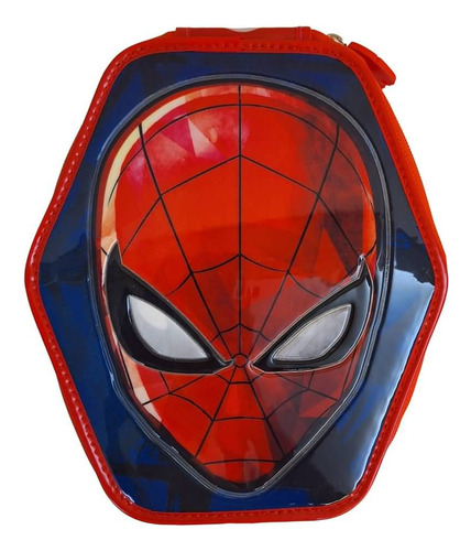CARTUCHERA ESCOLAR CON ÚTILES SPIDERMAN HOMBRE ARAÑA MARVEL