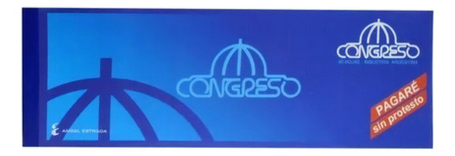 TALONARIO PAGARE EN PESOS CONGRESO X 40 HOJAS