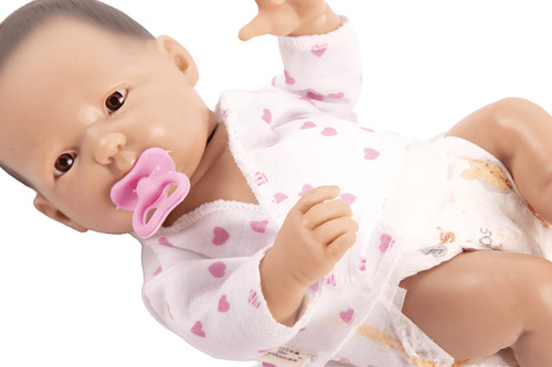 BEBOTE MINI CON PAÑAL 25CM CASITA DE MUÑECAS