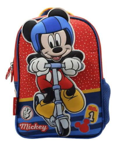 MOCHILA JARDIN MICKEY MOUSE DISNEY MONOPATIN RIDE CRESKO