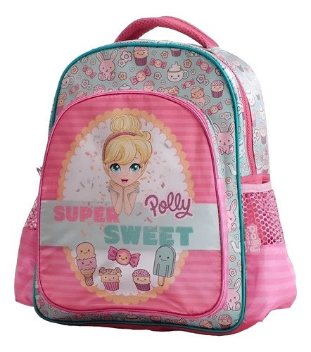 MOCHILA JARDIN ESPALDA 13 SUPER SWEET POLLY POCKET