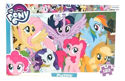 ROMPECABEZAS PUZZLE MY LITTLE PONY 120 PIEZAS TAPIMOVIL