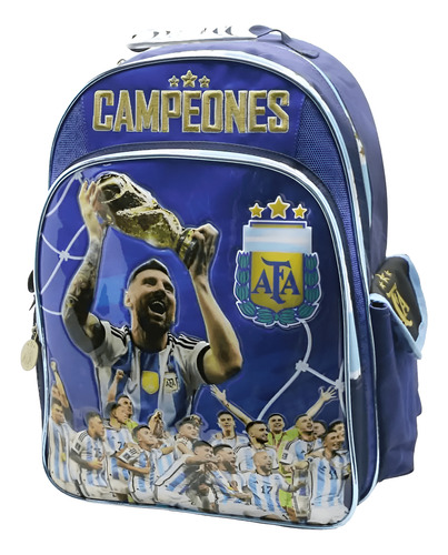 MOCHILA ESPALDA 16 TRES ESTRELLAS AFA SELECCIÓN ARGENTINA