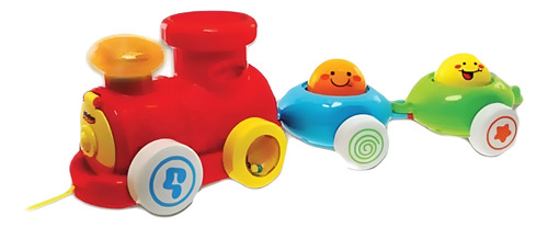 TREN CHU-CHU APILABLE Y ARRASTRE DIDACTICO CON LUCES WINFUN