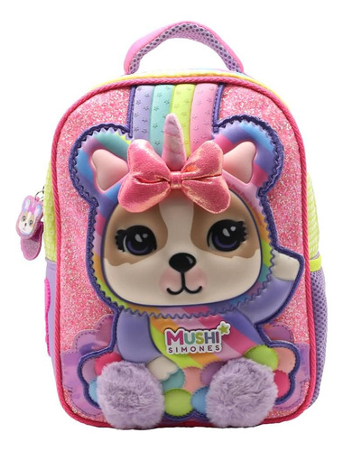 MOCHILA JARDIN ESPALDA 12 COLORS SIMONES MUSHI CRESKO