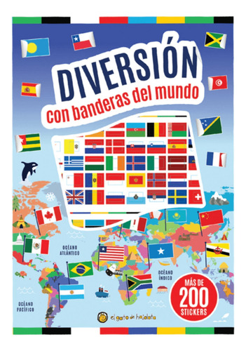 LIBRO INFANTIL DIVERSION CON BANDERAS DEL MUNDO GUADAL