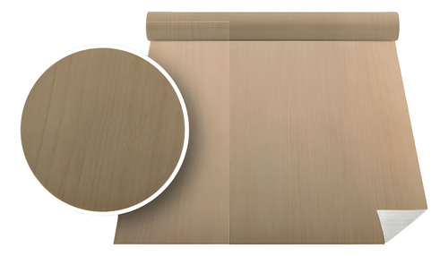 AUTOADHESIVO PVC LAMA MADERA CLARO X 10 METROS PREMIUM