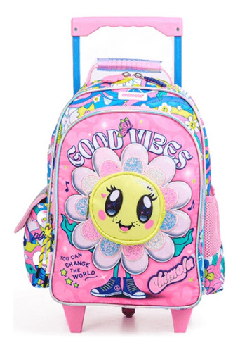 MOCHILA CARRO 14 PULGADAS FLOWER POWER CHIMOLA