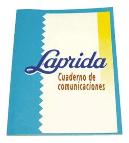 CUADERNO DE COMUNICACIONES 24 HOJAS LAPRIDA COLOR UNICO