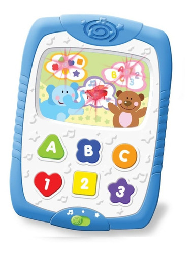 TABLET APRENDIZAJE LUZ Y SONIDO BABYS LEARNING PAD WINFUN