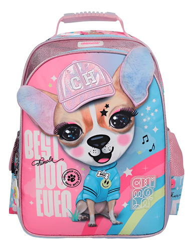 MOCHILA PRE ESCOLAR ESPALDA 14 PULGADAS HAPPY DOG CHIMOLA