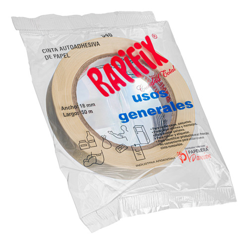 RAPIFIX 540 CINTA ADHESIVA DE PAPEL PARA MASCARAR BEIGE
