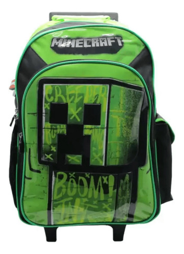 MOCHILA CARRO 18 MINECRAFT CREEPER TNT GAMER