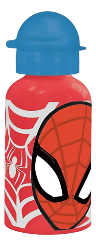 BOTELLA INFANTIL DE ALUMINIO CON PICO SPIDERMAN HOMBRE ARAÑA