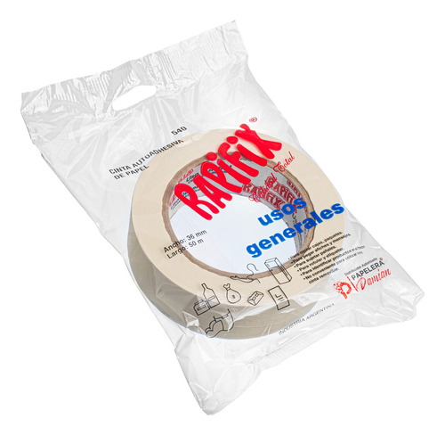 CINTA PAPEL USO GENERAL 36MM X 50MT RAPIFIX