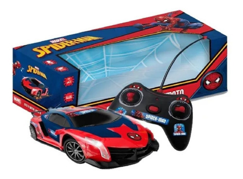 AUTO A CONTROL REMOTO SPIDERMAN MARVEL 37 X 17 CM
