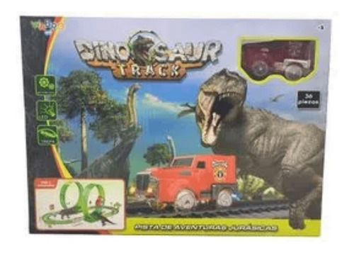 PISTA AVENTURAS JURASICAS DINOTRACK DOS GIROS ACROBATICOS 36