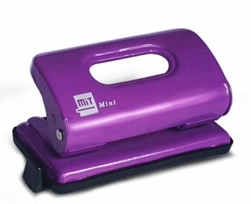 PERFORADORA MINI CON GUÍA PARA CENTRADO DE PAPEL MIT