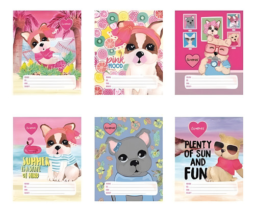 SEPARADORES DE MATERIA ESCOLAR N3 X6 SIMONES MOOVING