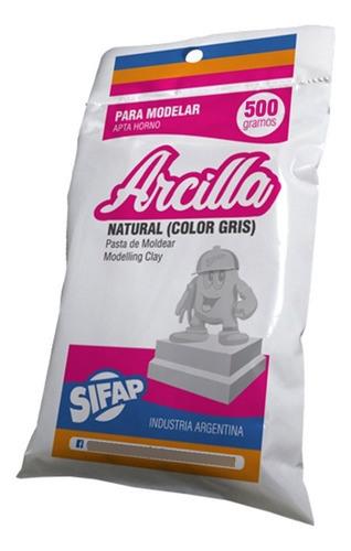 ARCILLA PARA MODELAR SIFAP 300 GRAMOS