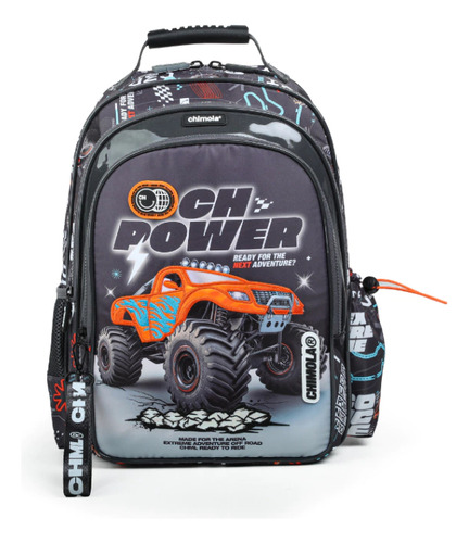 MOCHILA ESCOLAR ESPALDA 18 TRUCK CHIMOLA