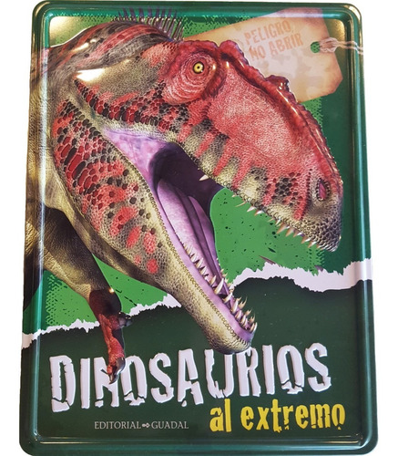 DINOSAURIOS AL EXTREMO LIBRO ROMPECABEZAS STICKERS