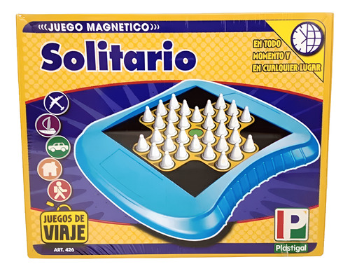 SOLITARIO VIAJE JUEGO DE MESA MAGNETICO PLASTIGAL