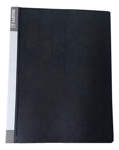CARPETA LUMA A4 CON 40 FOLIOS COLOR NEGRO