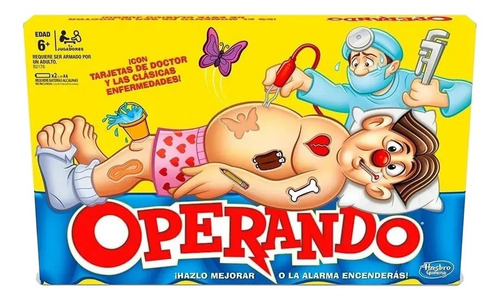 JUEGO DE MESA OPERANDO HASBRO