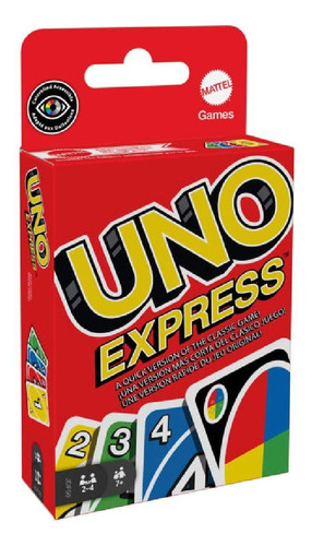 JUEGO DE CARTAS UNO EXPRESS MATTEL