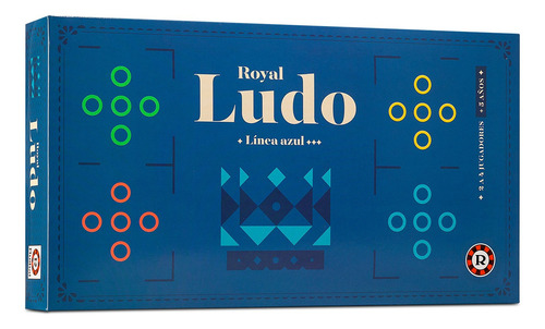 JUEGO ROYAL LUDO LÍNEA AZUL RUIBAL