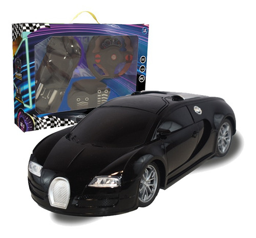 AUTO A RADIO CONTROL MIDNIGHT ESCALA 1:16 CON LUZ VEXXO