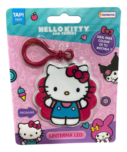 LLAVERO CON LINTERNA LED HELLO KITTY Y SUS AMIGOS TAPIMOVIL