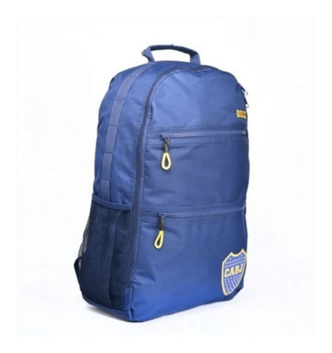 MOCHILA ESPALDA BOCA JUNIORS ESCUDO EN RELIEVE 17