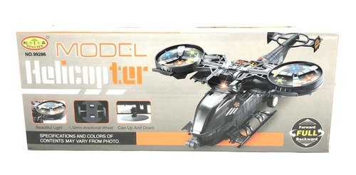 HELICOPTERO SALVA OBSTACULOS CON LUZ Y SONIDO