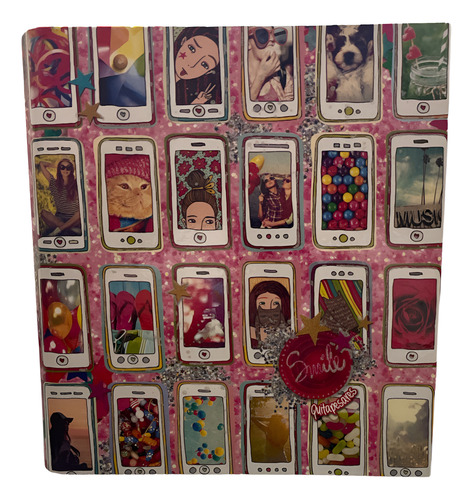 CARPETA ESCOLAR 3X40 QUITAPESARES GLITTER