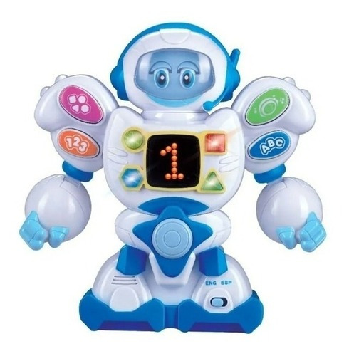 ROBOT BILINGUE APRENDE FORMAS Y NÚMEROS 6522