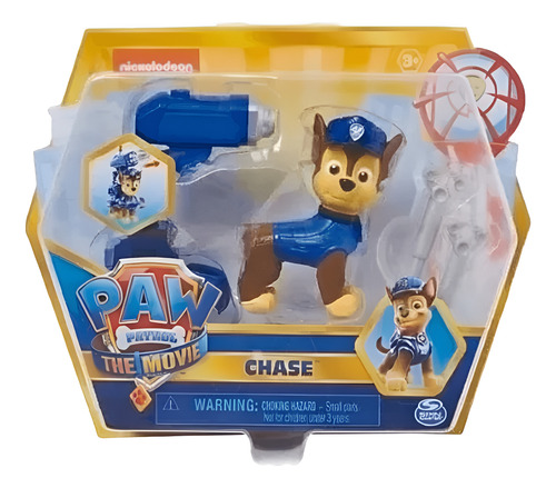 FIGURA COLECCIONABLE CHASE 6CM PAW PATROL THE MOVIE