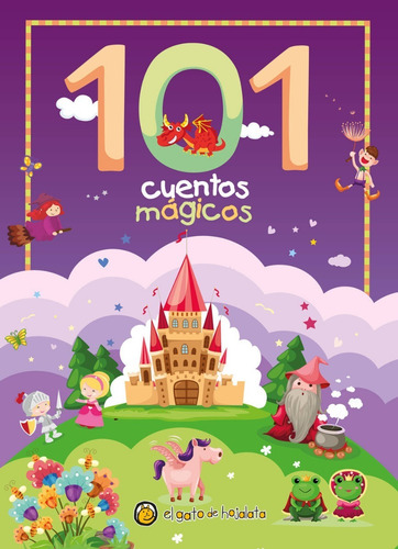 101 CUENTOS DE MAGICOS TAPA DURA GIGANTE EL GATO DE HOJALATA