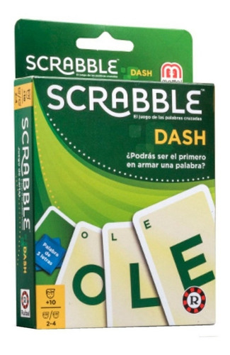 JUEGO DE CARTAS SCRABBLE DASH RUIBAL