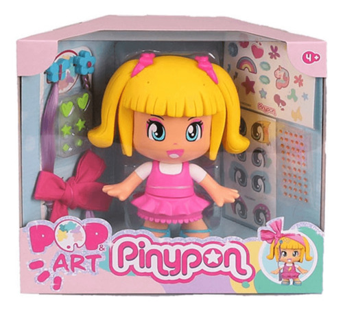 MUÑECA POP & ART PINYPON FAMOSA