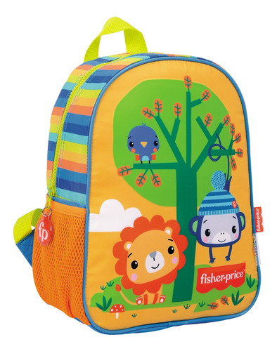MOCHILA JARDÍN ESPALDA 12 ANIMALES FISHER PRICE WABRO