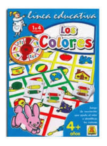 JUEGO DE MESA LOS COLORES LINEA EDUCATIVA 319 IMPLAS